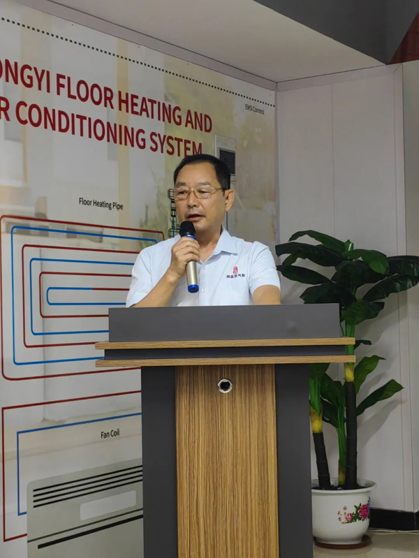 董事長唐壁奎先生做了《企業(yè)文化分享》